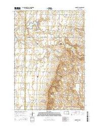 Andover SW South Dakota Current topographic map, 1:24000 scale, 7.5 X 7.5 Minute, Year 2015