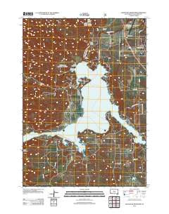 Angostura Reservoir South Dakota Historical topographic map, 1:24000 scale, 7.5 X 7.5 Minute, Year 2012