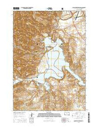 Angostura Reservoir South Dakota Current topographic map, 1:24000 scale, 7.5 X 7.5 Minute, Year 2015