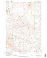 Antelope Butte South Dakota Historical topographic map, 1:24000 scale, 7.5 X 7.5 Minute, Year 1965