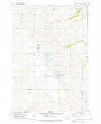 Antelope Valley South Dakota Historical topographic map, 1:24000 scale, 7.5 X 7.5 Minute, Year 1973