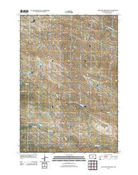 Antelope Creek West South Dakota Historical topographic map, 1:24000 scale, 7.5 X 7.5 Minute, Year 2012