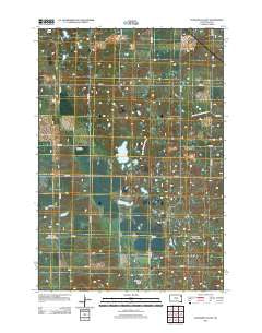 Antelope Valley South Dakota Historical topographic map, 1:24000 scale, 7.5 X 7.5 Minute, Year 2012