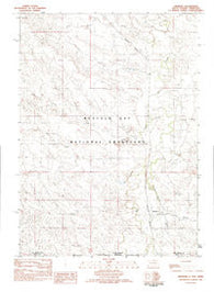 Ardmore South Dakota Historical topographic map, 1:25000 scale, 7.5 X 7.5 Minute, Year 1982