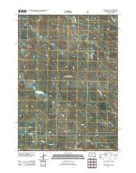 Ardmore SE South Dakota Historical topographic map, 1:24000 scale, 7.5 X 7.5 Minute, Year 2012