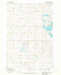 Arlington NE South Dakota Historical topographic map, 1:24000 scale, 7.5 X 7.5 Minute, Year 1968