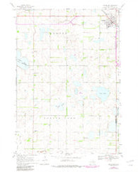 Arlington South Dakota Historical topographic map, 1:24000 scale, 7.5 X 7.5 Minute, Year 1968