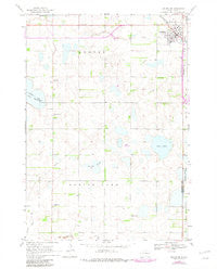 Arlington South Dakota Historical topographic map, 1:24000 scale, 7.5 X 7.5 Minute, Year 1968