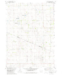 Armour SW South Dakota Historical topographic map, 1:24000 scale, 7.5 X 7.5 Minute, Year 1979