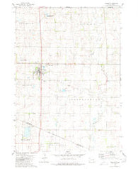 Armour South Dakota Historical topographic map, 1:24000 scale, 7.5 X 7.5 Minute, Year 1979