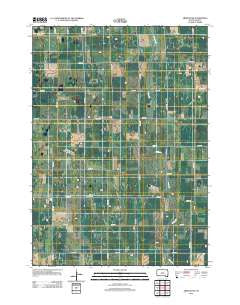 Armour SW South Dakota Historical topographic map, 1:24000 scale, 7.5 X 7.5 Minute, Year 2012