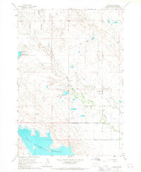Arpan South Dakota Historical topographic map, 1:24000 scale, 7.5 X 7.5 Minute, Year 1965