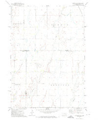 Artesian NE South Dakota Historical topographic map, 1:24000 scale, 7.5 X 7.5 Minute, Year 1971