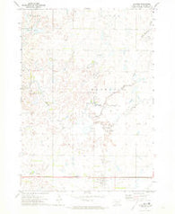 Artesian South Dakota Historical topographic map, 1:24000 scale, 7.5 X 7.5 Minute, Year 1971