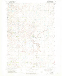 Artesian South Dakota Historical topographic map, 1:24000 scale, 7.5 X 7.5 Minute, Year 1971
