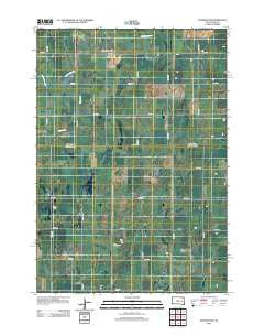 Artesian NW South Dakota Historical topographic map, 1:24000 scale, 7.5 X 7.5 Minute, Year 2012