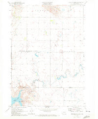 Artichoke Butte NE South Dakota Historical topographic map, 1:24000 scale, 7.5 X 7.5 Minute, Year 1970