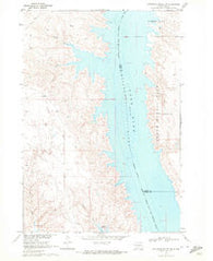 Artichoke Butte NW South Dakota Historical topographic map, 1:24000 scale, 7.5 X 7.5 Minute, Year 1969