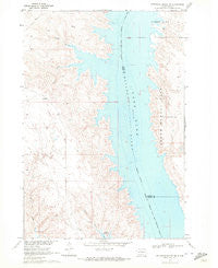 Artichoke Butte NW South Dakota Historical topographic map, 1:24000 scale, 7.5 X 7.5 Minute, Year 1969