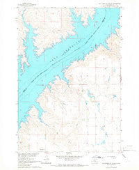 Artichoke Butte SW South Dakota Historical topographic map, 1:24000 scale, 7.5 X 7.5 Minute, Year 1965