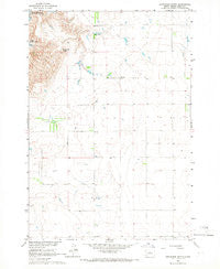Artichoke Butte South Dakota Historical topographic map, 1:24000 scale, 7.5 X 7.5 Minute, Year 1965