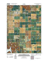 Artichoke Butte NE South Dakota Historical topographic map, 1:24000 scale, 7.5 X 7.5 Minute, Year 2012