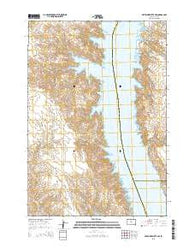 Artichoke Butte NW South Dakota Current topographic map, 1:24000 scale, 7.5 X 7.5 Minute, Year 2015