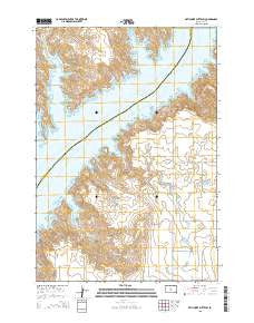 Artichoke Butte SW South Dakota Current topographic map, 1:24000 scale, 7.5 X 7.5 Minute, Year 2015