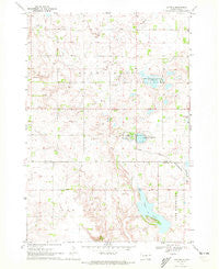Astoria South Dakota Historical topographic map, 1:24000 scale, 7.5 X 7.5 Minute, Year 1970