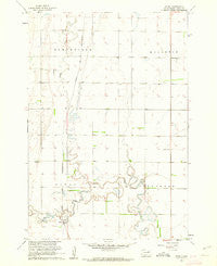 Athol South Dakota Historical topographic map, 1:24000 scale, 7.5 X 7.5 Minute, Year 1960