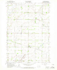 Aurora South Dakota Historical topographic map, 1:24000 scale, 7.5 X 7.5 Minute, Year 1964