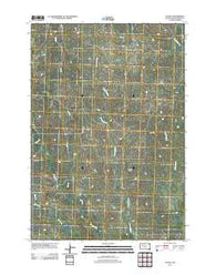 Avance South Dakota Historical topographic map, 1:24000 scale, 7.5 X 7.5 Minute, Year 2012