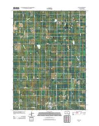 Avon South Dakota Historical topographic map, 1:24000 scale, 7.5 X 7.5 Minute, Year 2012