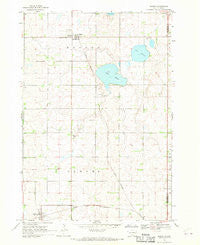 Badger South Dakota Historical topographic map, 1:24000 scale, 7.5 X 7.5 Minute, Year 1968