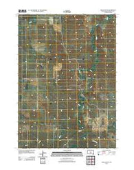 Badnation SE South Dakota Historical topographic map, 1:24000 scale, 7.5 X 7.5 Minute, Year 2012