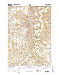 Badnation SE South Dakota Current topographic map, 1:24000 scale, 7.5 X 7.5 Minute, Year 2015