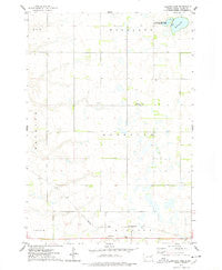 Baileys Lake South Dakota Historical topographic map, 1:24000 scale, 7.5 X 7.5 Minute, Year 1973