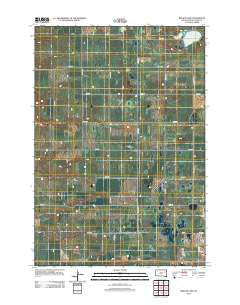 Baileys Lake South Dakota Historical topographic map, 1:24000 scale, 7.5 X 7.5 Minute, Year 2012
