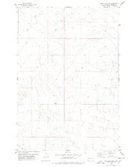 Bams Butte NW South Dakota Historical topographic map, 1:24000 scale, 7.5 X 7.5 Minute, Year 1978