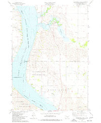 Bedashosha Lake South Dakota Historical topographic map, 1:24000 scale, 7.5 X 7.5 Minute, Year 1974