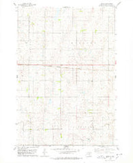 Beebe South Dakota Historical topographic map, 1:24000 scale, 7.5 X 7.5 Minute, Year 1978