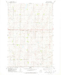 Beebe South Dakota Historical topographic map, 1:24000 scale, 7.5 X 7.5 Minute, Year 1978