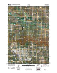 Bend South Dakota Historical topographic map, 1:24000 scale, 7.5 X 7.5 Minute, Year 2012