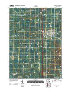 Beresford South Dakota Historical topographic map, 1:24000 scale, 7.5 X 7.5 Minute, Year 2012