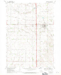 Beresford South Dakota Historical topographic map, 1:24000 scale, 7.5 X 7.5 Minute, Year 1968