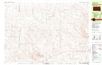 Beverly Creek South Dakota Historical topographic map, 1:25000 scale, 7.5 X 15 Minute, Year 1980