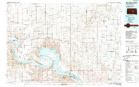 Big Bend Dam South Dakota Historical topographic map, 1:100000 scale, 30 X 60 Minute, Year 1985