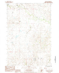Big Draw South Dakota Historical topographic map, 1:24000 scale, 7.5 X 7.5 Minute, Year 1983