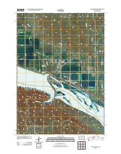Big Bend Dam South Dakota Historical topographic map, 1:24000 scale, 7.5 X 7.5 Minute, Year 2012