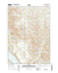 Big Bend Dam SE South Dakota Current topographic map, 1:24000 scale, 7.5 X 7.5 Minute, Year 2015